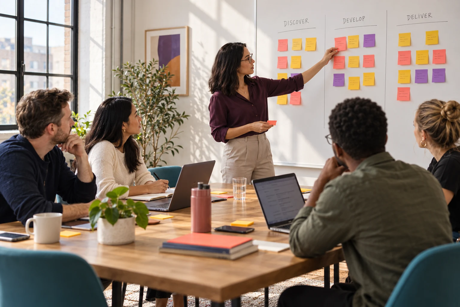 Product team making a consequential product decision